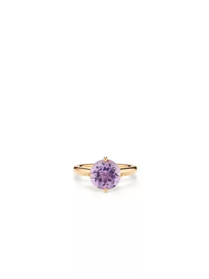 18k rose gold, 1 amethyst 3.00 ct, handmade in the Wempe Atelier