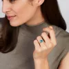 18k rose gold, 1 topaz, 4 diamonds, handmade in the Wempe Atelier